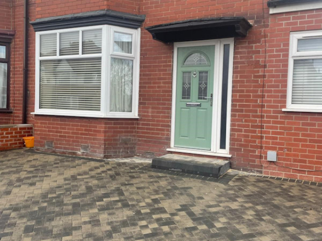 New Block Paving Driveway in Prestwich