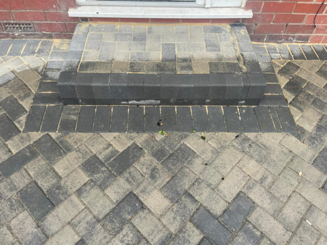 New Block Paving Driveway in Prestwich