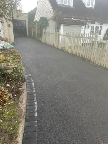 New Tarmac driveway in Wilmslow