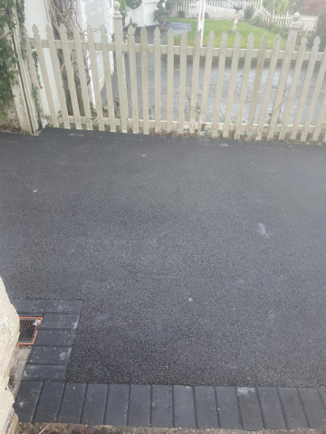 New Tarmac driveway in Wilmslow