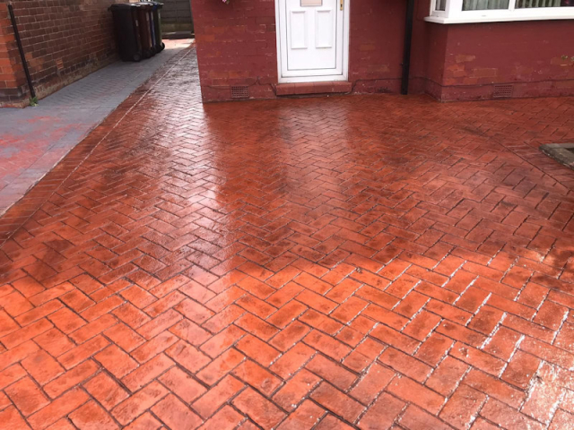 New Driveway in Reddish Stockport