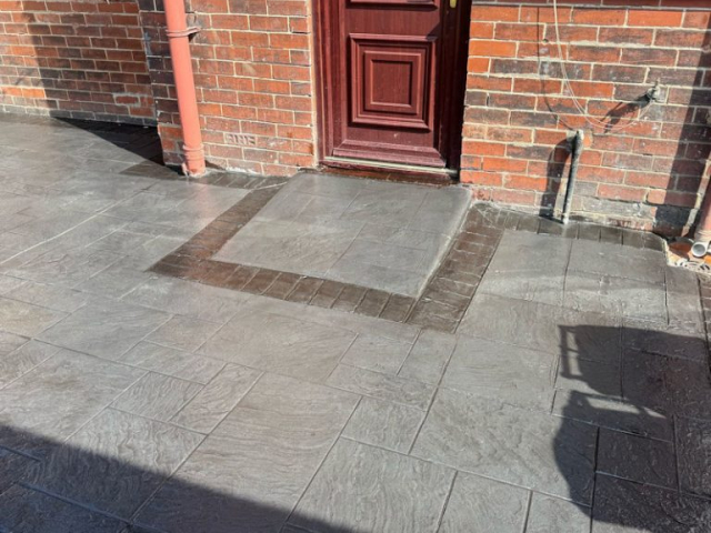 New Patio in Chadderton Oldham