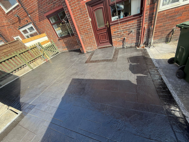 New Patio in Chadderton Oldham