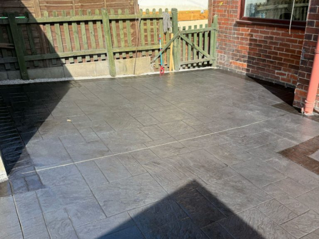 New Patio in Chadderton Oldham