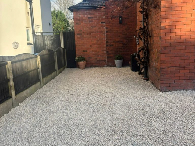 New Gravel Driveway Cheadle 1 to Double new Gravel Driveway in Cheadle, Stockport