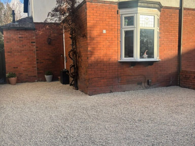 Double Gravel Driveway in Cheadle, Stockport Double Gravel Driveway in Cheadle, Stockport