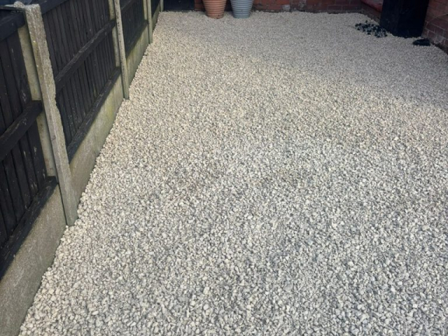 Double Gravel Driveway in Cheadle, Stockport Double Gravel Driveway in Cheadle, Stockport