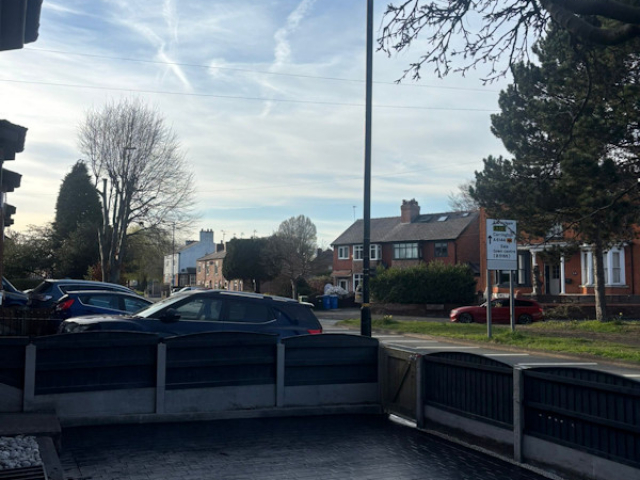 New Concrete Driveway in Sale Moor Manchester