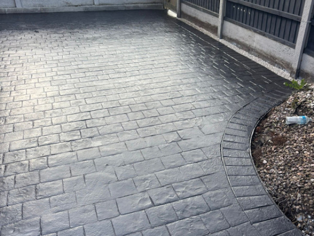 New Concrete Driveway in Sale Moor Manchester