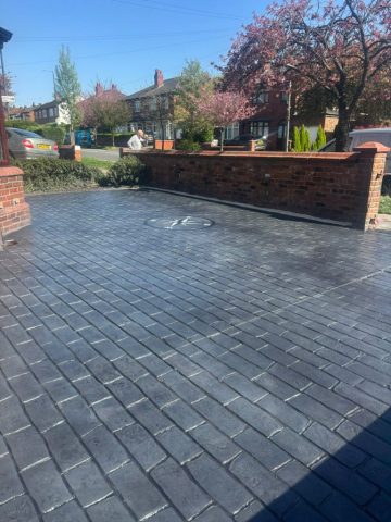 New Driveway in Denton Manchester