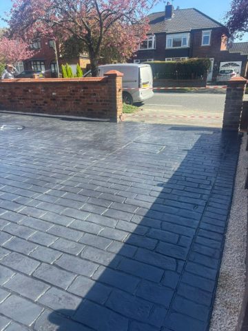 New Driveway in Denton Manchester